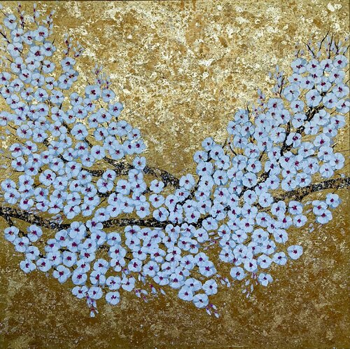 „Spring is almost here” by Guranda Spillmann, Painting for Sale on Select