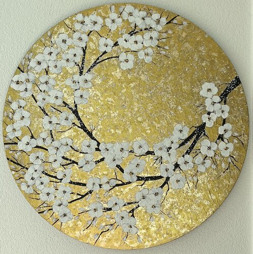 „Awakening" by Guranda Spillmann, Painting for Sale on Select