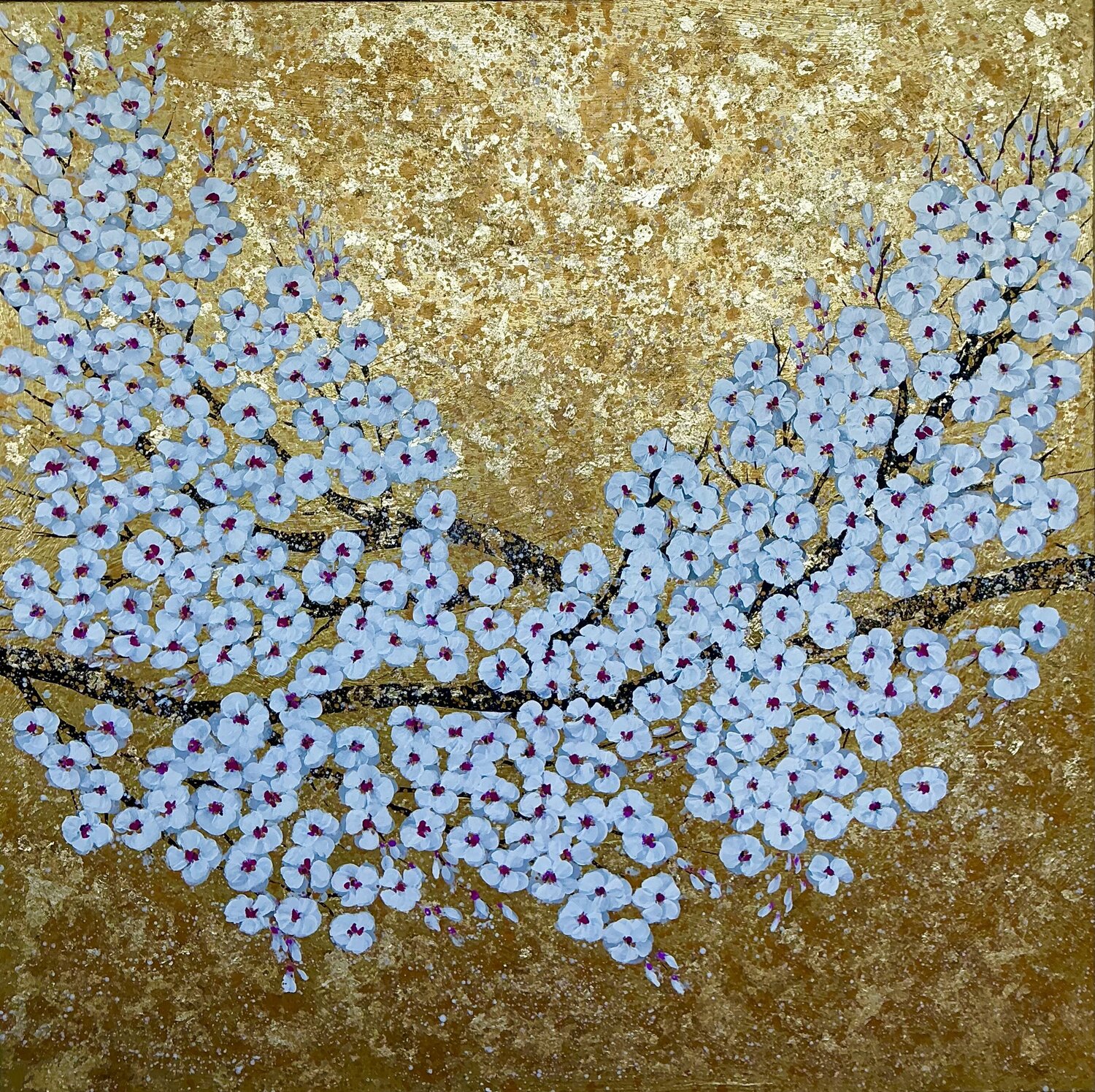 „Spring is almost here” Guranda Spillmann Original painting for sale