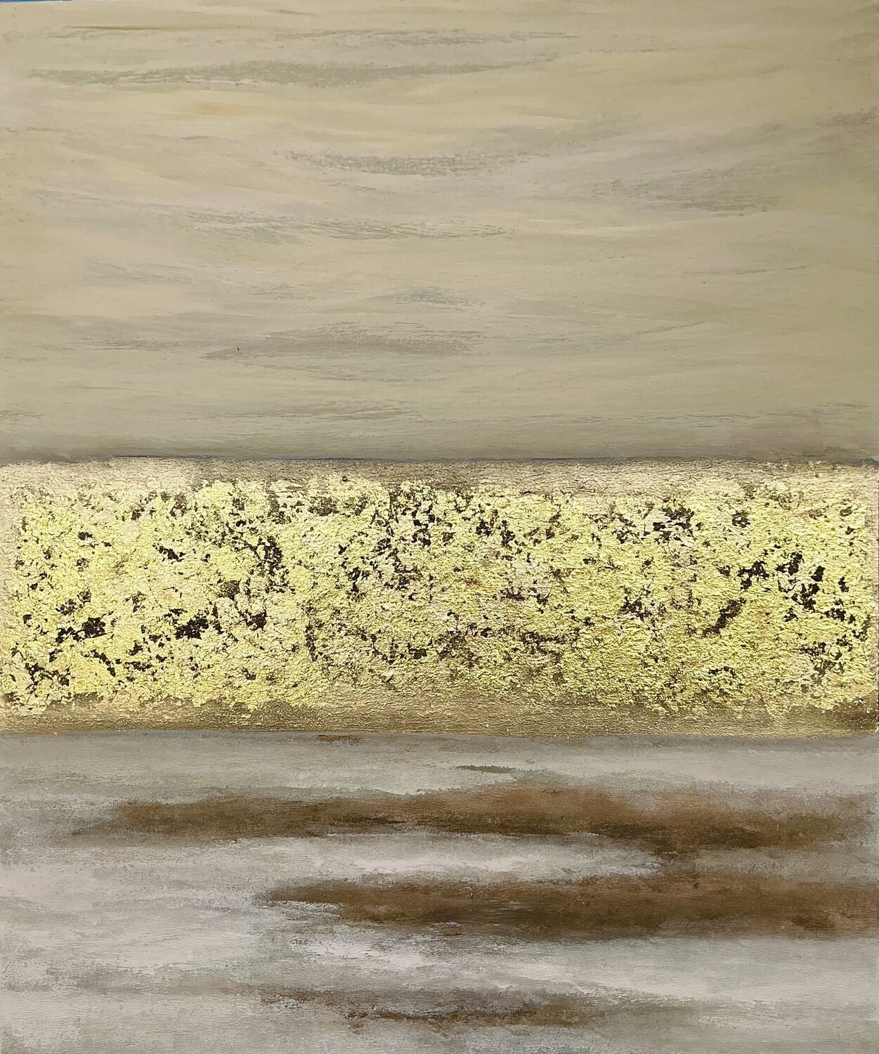 „Golden Horizon" Guranda Spillmann Original painting for sale