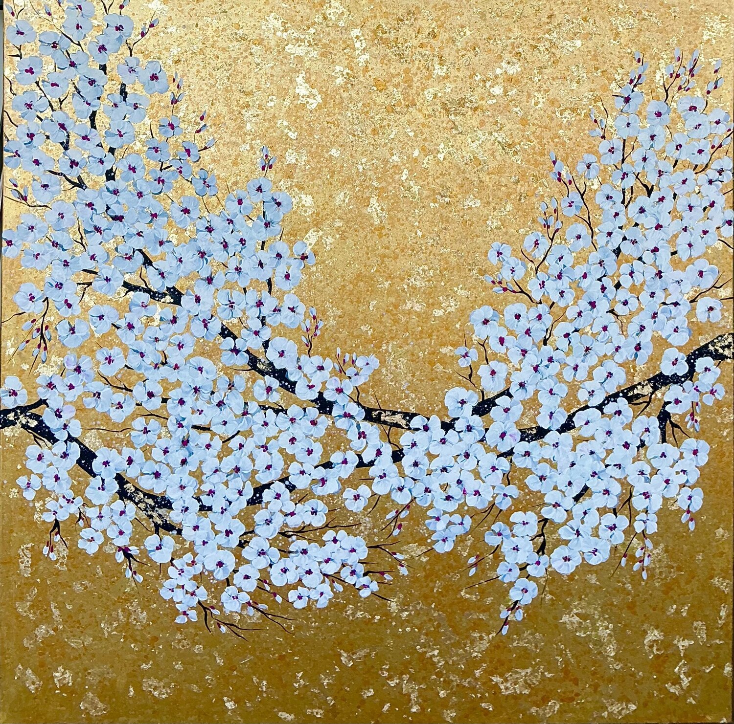 „Spring Delight" Guranda Spillmann Original painting for sale