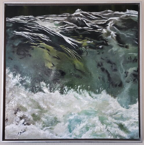 Wasser - Energie des Lebens II by PETRA MINET, Painting for Sale on Select