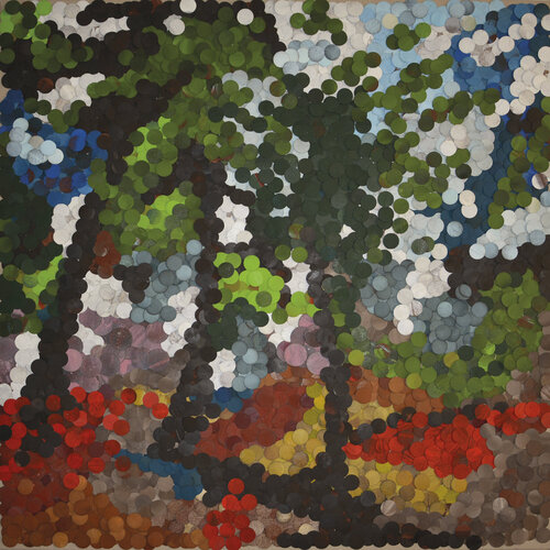 INNATURA, I miei tre alberi by Oscar Baccilieri, Painting for Sale on Select