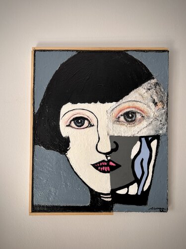 Inside (Symbolic Fragment ) by M Kara, Painting for Sale on Select