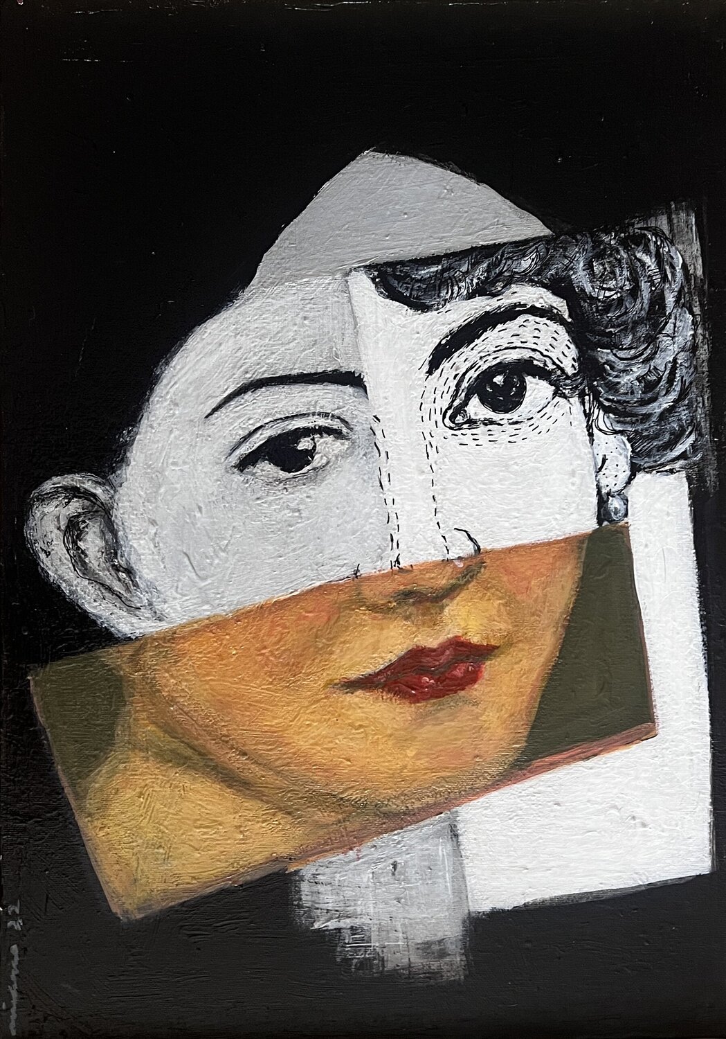 Oldies M Kara Original painting for sale