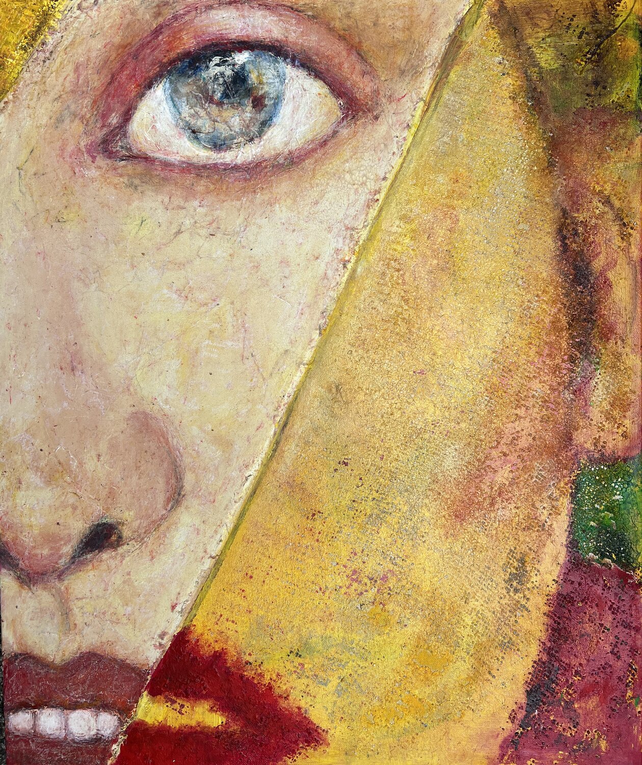 Remains M Kara Original painting for sale