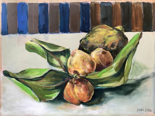 Vertrocknete Früchte by Michael Rehr-Hoffmann, Painting for Sale on Select