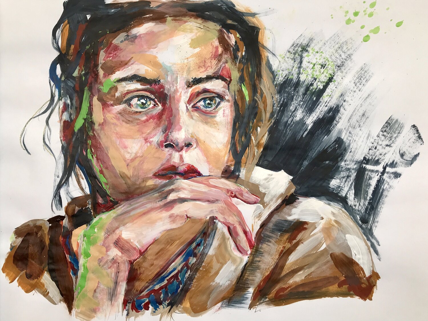 Das ist Franzi Michael Rehr-Hoffmann Original painting for sale