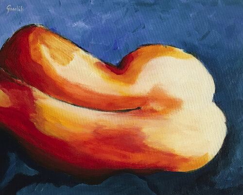 Cytrynka (Little lemon) by Wojtek Gawlik, Painting for Sale on Select