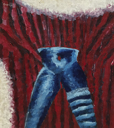 kankan (cancan) by Wojtek Gawlik, Painting for Sale on Select