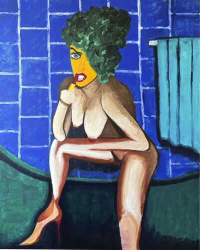 Friday night by Wojtek Gawlik, Painting for Sale on Select
