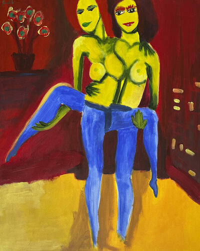 motylek (butterfly) by Wojtek Gawlik, Painting for Sale on Select