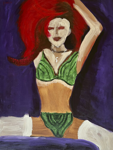 Lilith by Wojtek Gawlik, Painting for Sale on Select