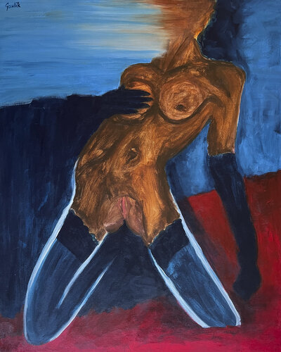 April by Wojtek Gawlik, Painting for Sale on Select