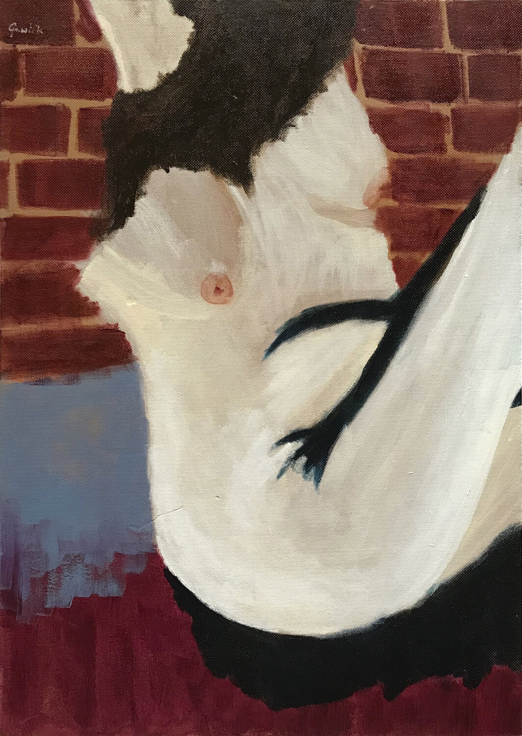 Madam Bulwark Wojtek Gawlik Original painting for sale