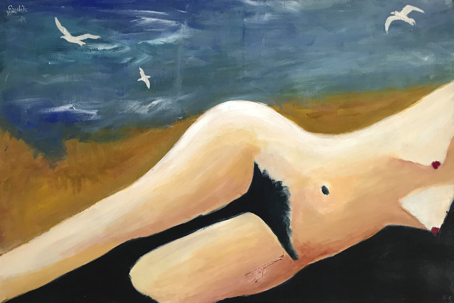 Bao Baba Wojtek Gawlik Original painting for sale