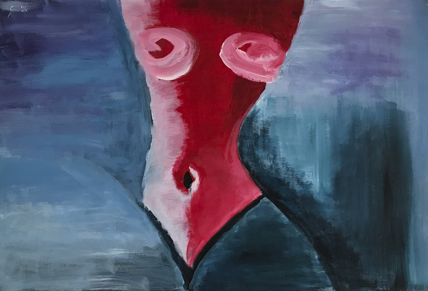 Frau Wojtek Gawlik Original painting for sale