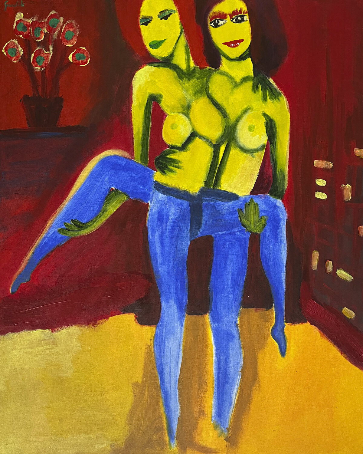 motylek (butterfly) Wojtek Gawlik Original painting for sale