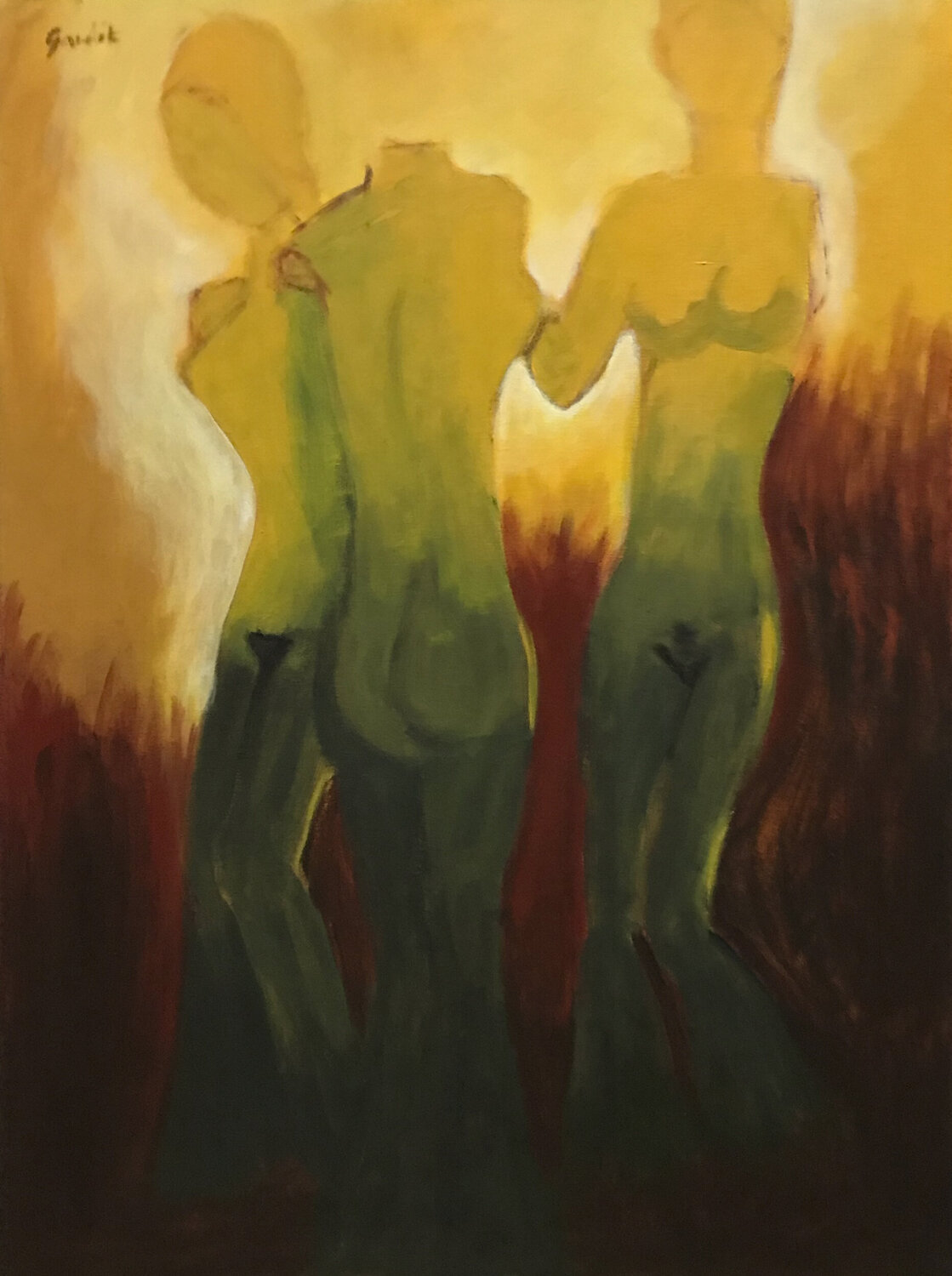 disco fever Wojtek Gawlik Original painting for sale