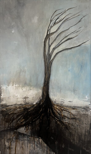 Radici e ali by Sascia, Painting for Sale on Select
