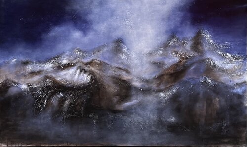 "Respiro" ("Breath") by Sascia, Painting for Sale on Select