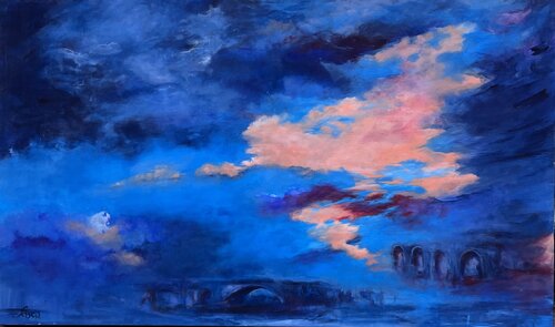 Passaggi di tempo by Sascia, Painting for Sale on Select