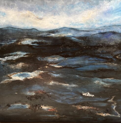 Somewhere, cold by Sascia, Painting for Sale on Select