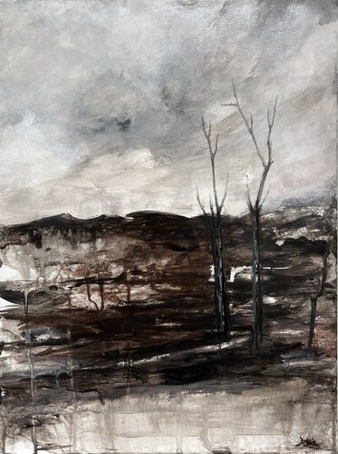 Struggle for life by Sascia, Painting for Sale on Select