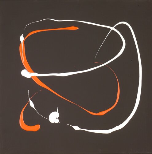 Fast Schwarz Nr. 1 (AK 0050) by Esberg, Painting for Sale on Select
