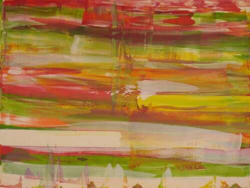 Geschichtete Landschaften (AK 0052) by Esberg, Painting for Sale on Select