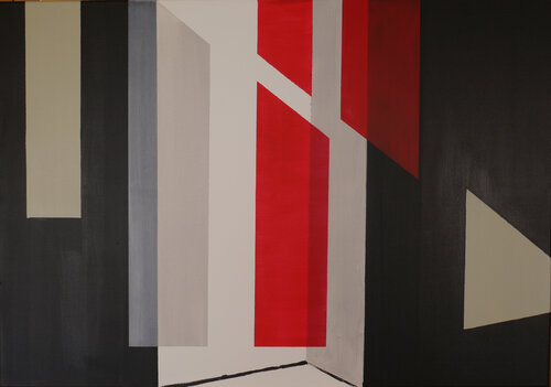 Geometrische Abstraktion Nr. 3 (AK 0056) by Esberg, Painting for Sale on Select
