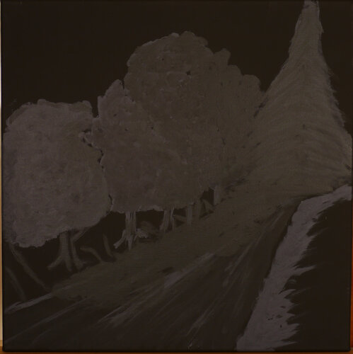 Weg bei Nacht (KK 0045) by Esberg, Painting for Sale on Select