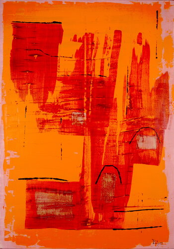 ohne Titel (AK 0083) by Esberg, Painting for Sale on Select