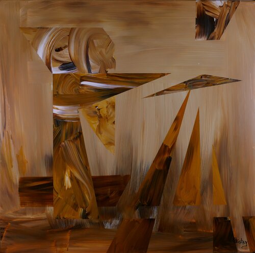 Verrückte Ordnung 1-2 by Esberg, Painting for Sale on Select