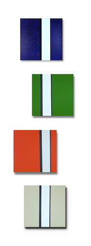 Minimalkonsens (vier Tafeln - AK 0096) by Esberg, Painting for Sale on Select