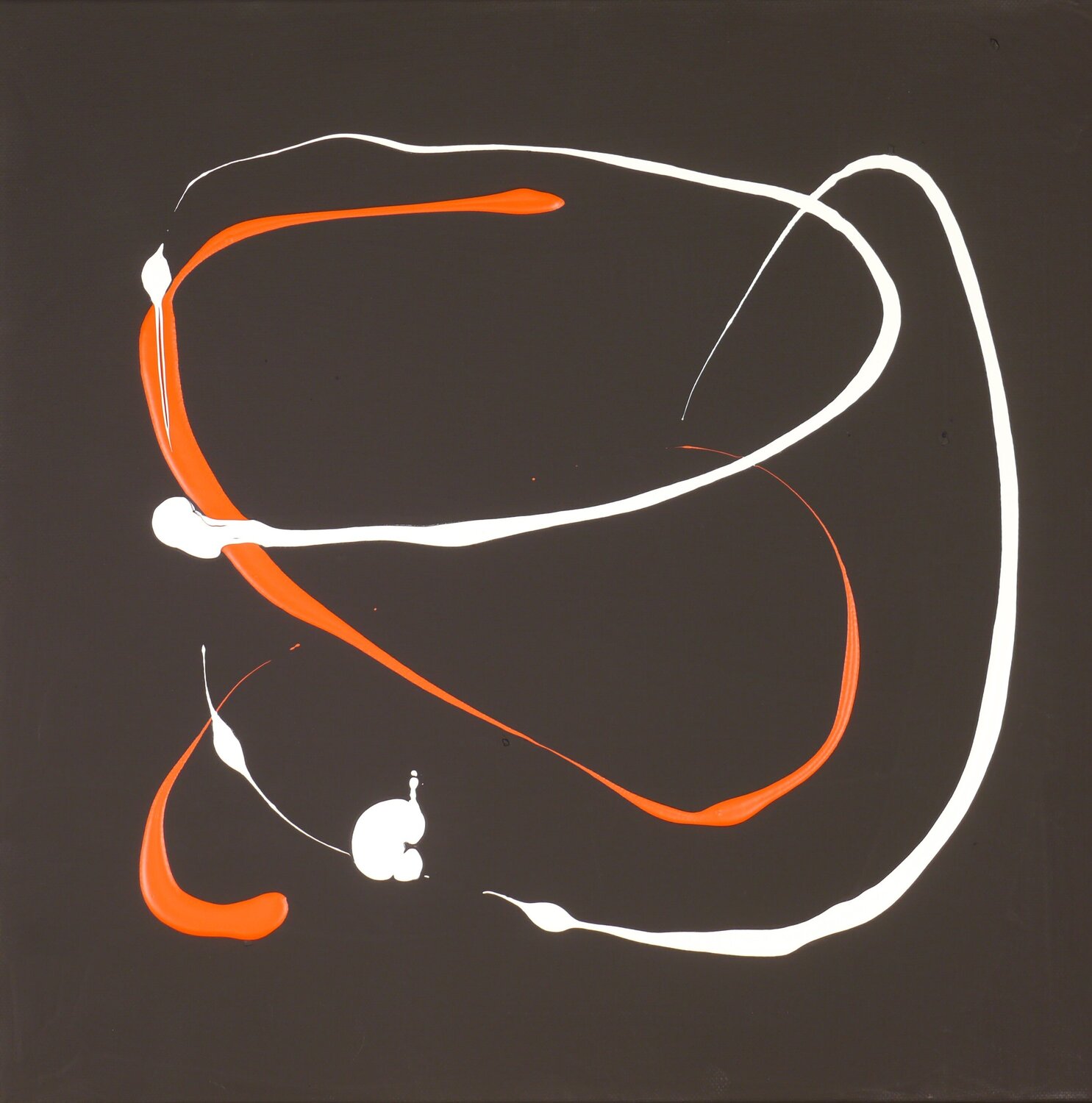 Fast Schwarz Nr. 1 (AK 0050) Esberg Original painting for sale