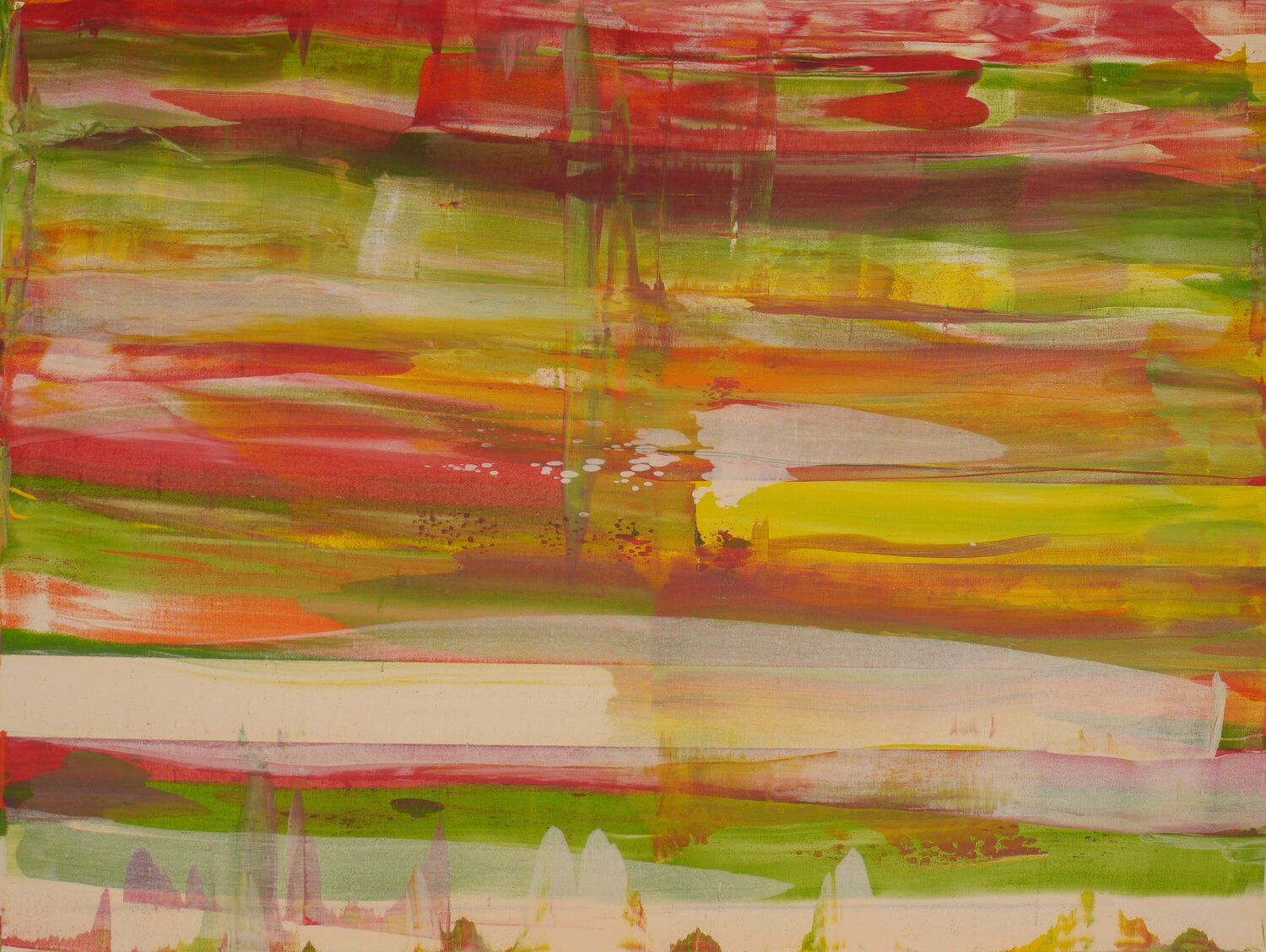 Geschichtete Landschaften (AK 0052) Esberg Original painting for sale