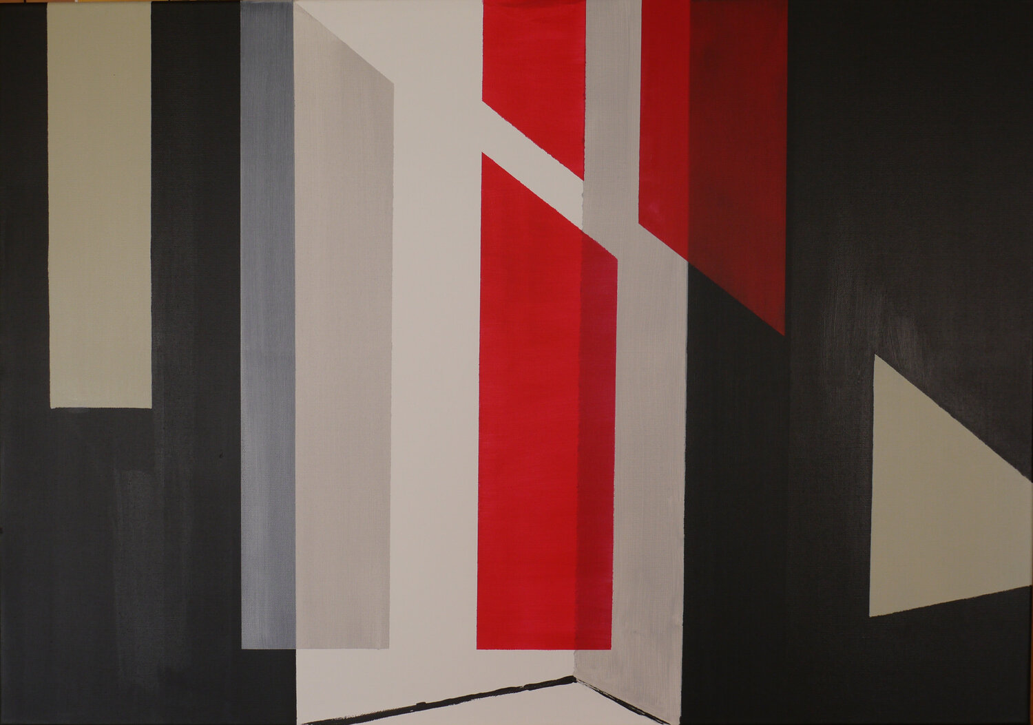 Geometrische Abstraktion Nr. 3 (AK 0056) Esberg Original painting for sale