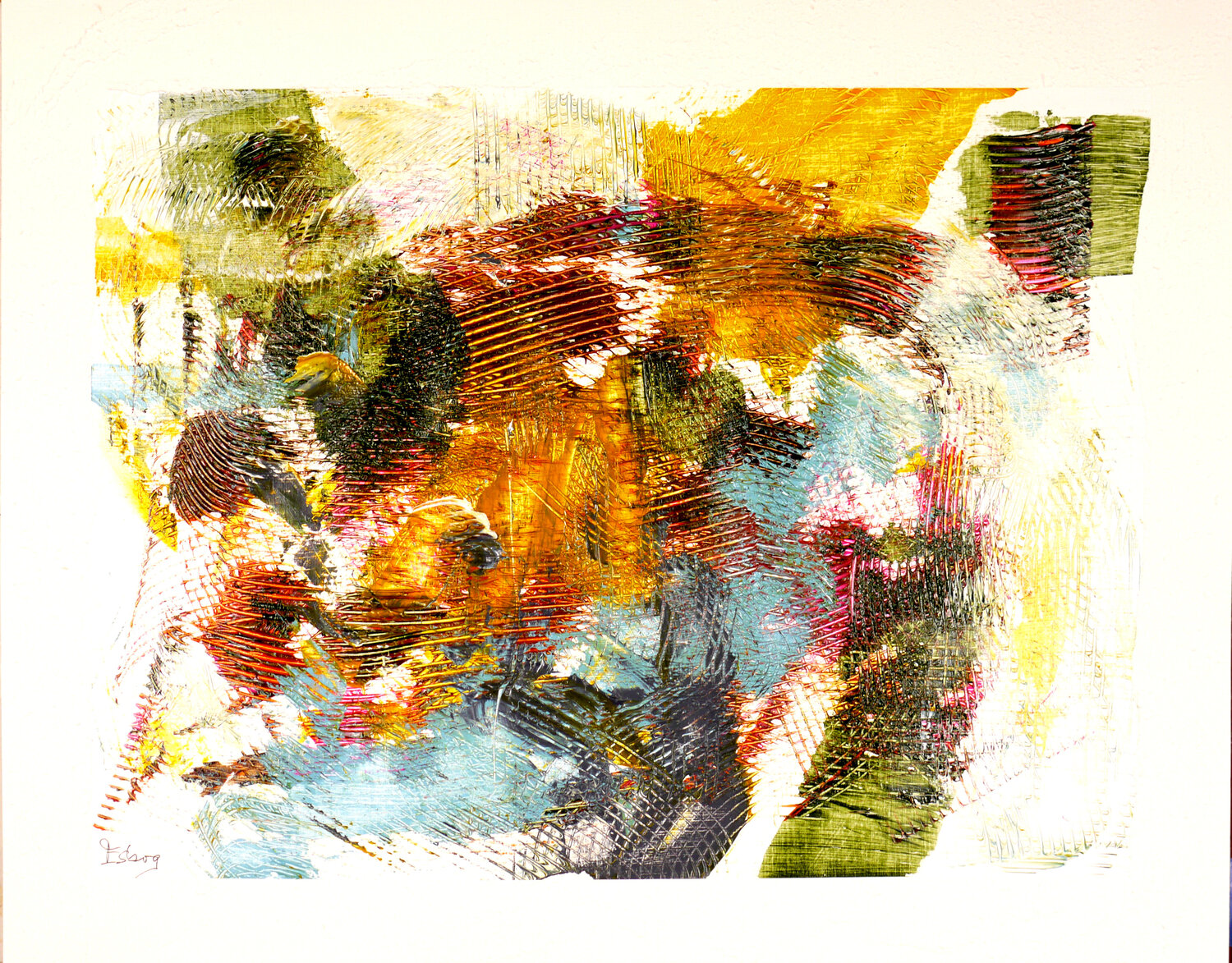 Spätsommer Esberg Original painting for sale