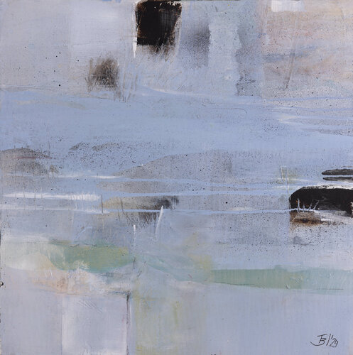 Spaziergang am Watt by Birgit Theissen-Becker, Painting for Sale on Select