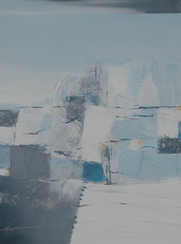 Wide Horizon II by Birgit Theissen-Becker, Painting for Sale on Select