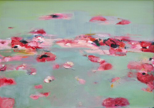 Blooming Light III by Birgit Theissen-Becker, Painting for Sale on Select