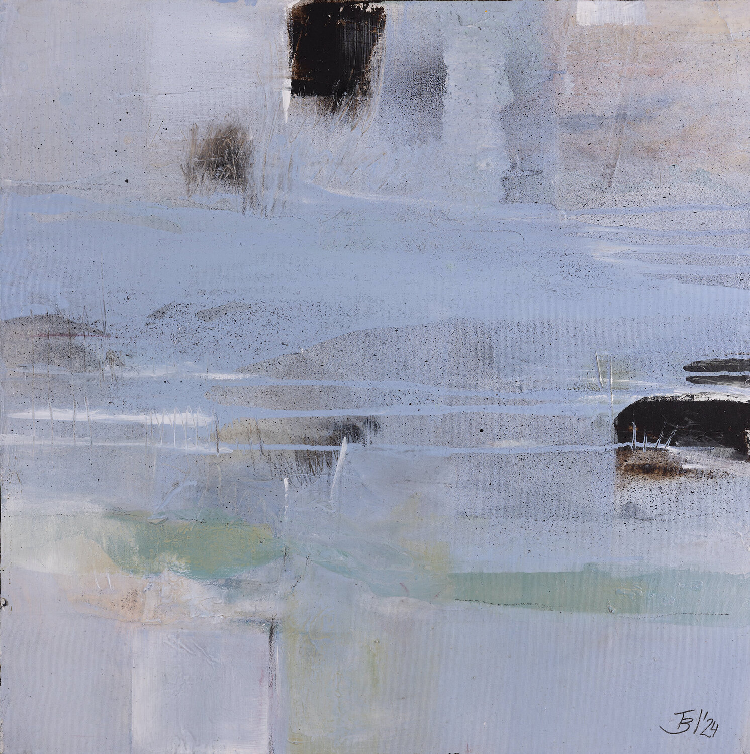 Spaziergang am Watt Birgit Theissen-Becker Original painting for sale