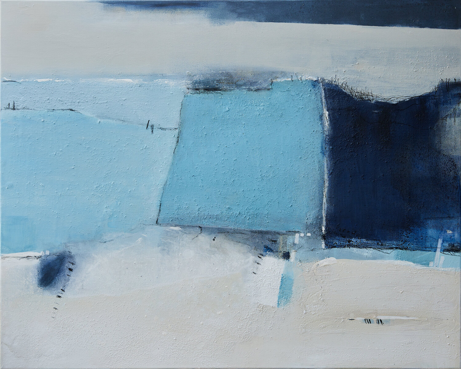 Horizon Birgit Theissen-Becker Original painting for sale