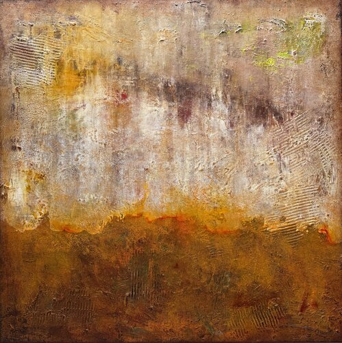 “On the Edge of Fire” by Viki Smoliar, Painting for Sale on Select