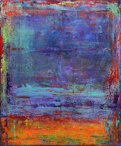 Swaying grasses by Viki Smoliar, Painting for Sale on Select