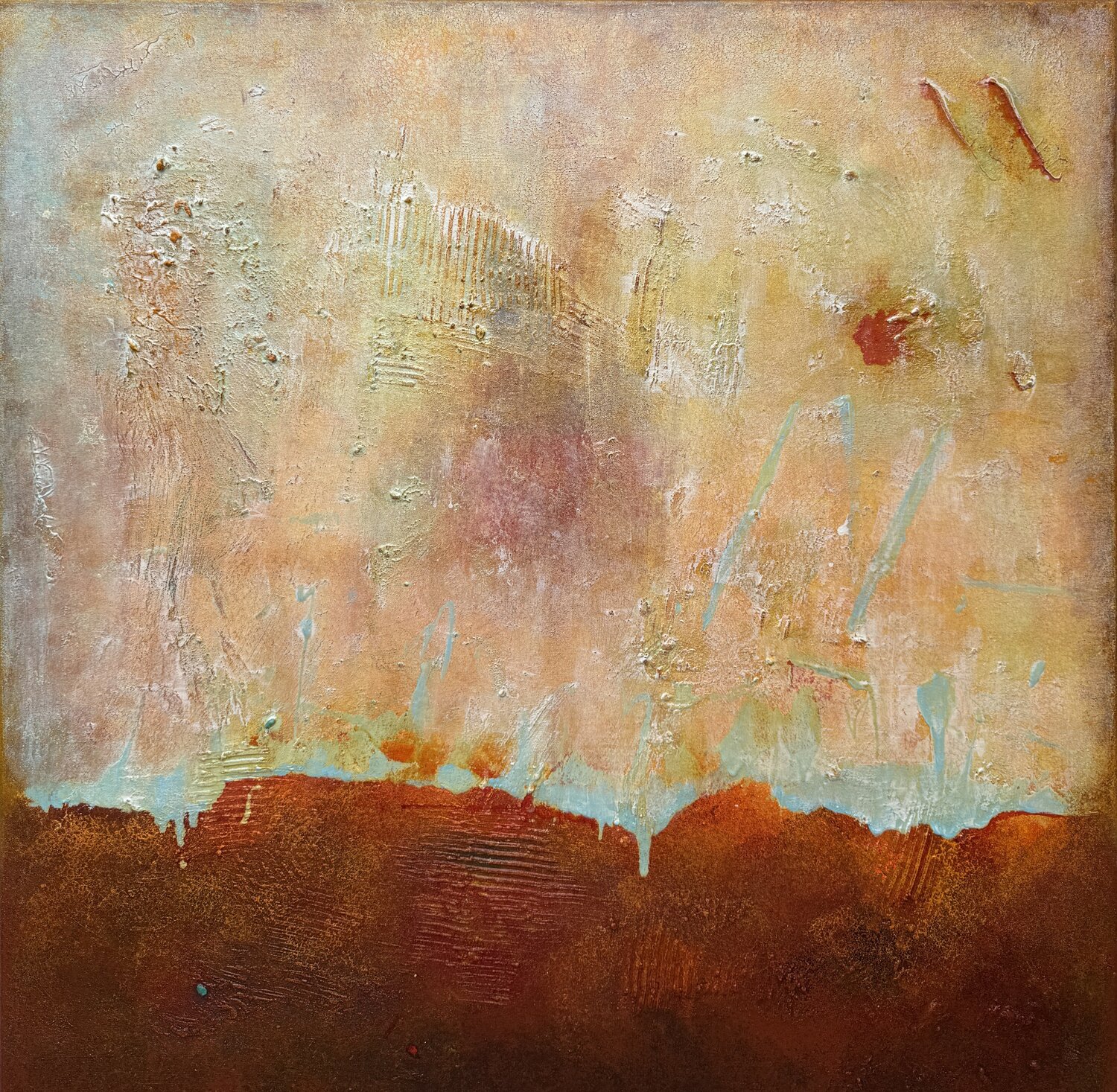 Sand Symphony Viki Smoliar Original painting for sale
