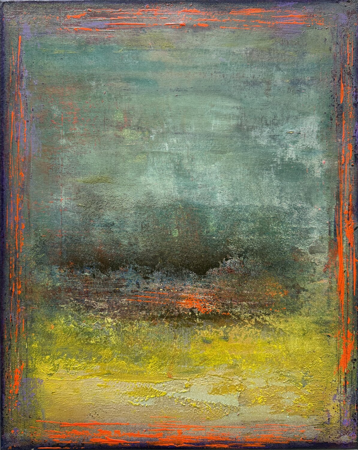 Silence After the Storm Viki Smoliar Original painting for sale