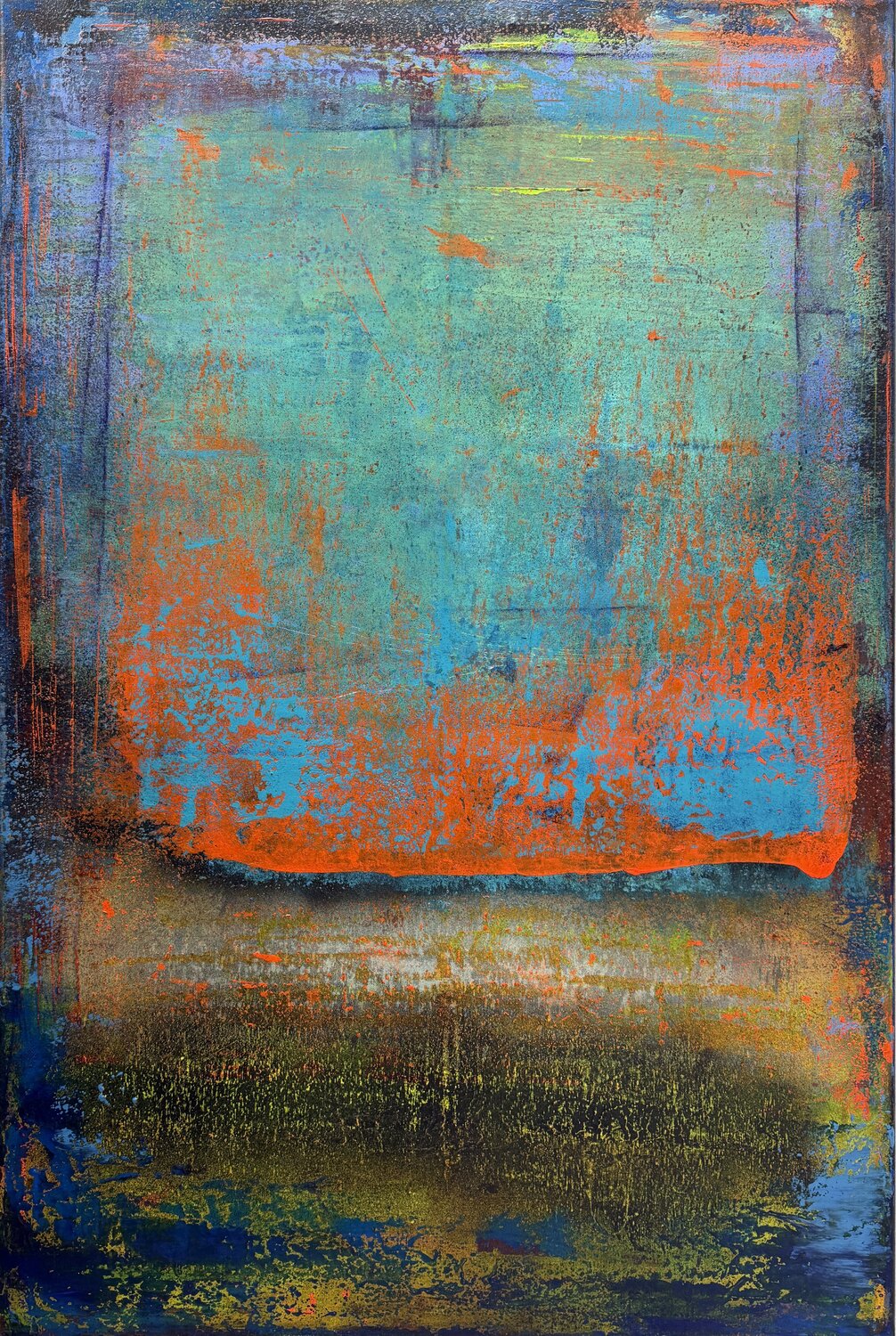 Shades of My Time Viki Smoliar Original painting for sale