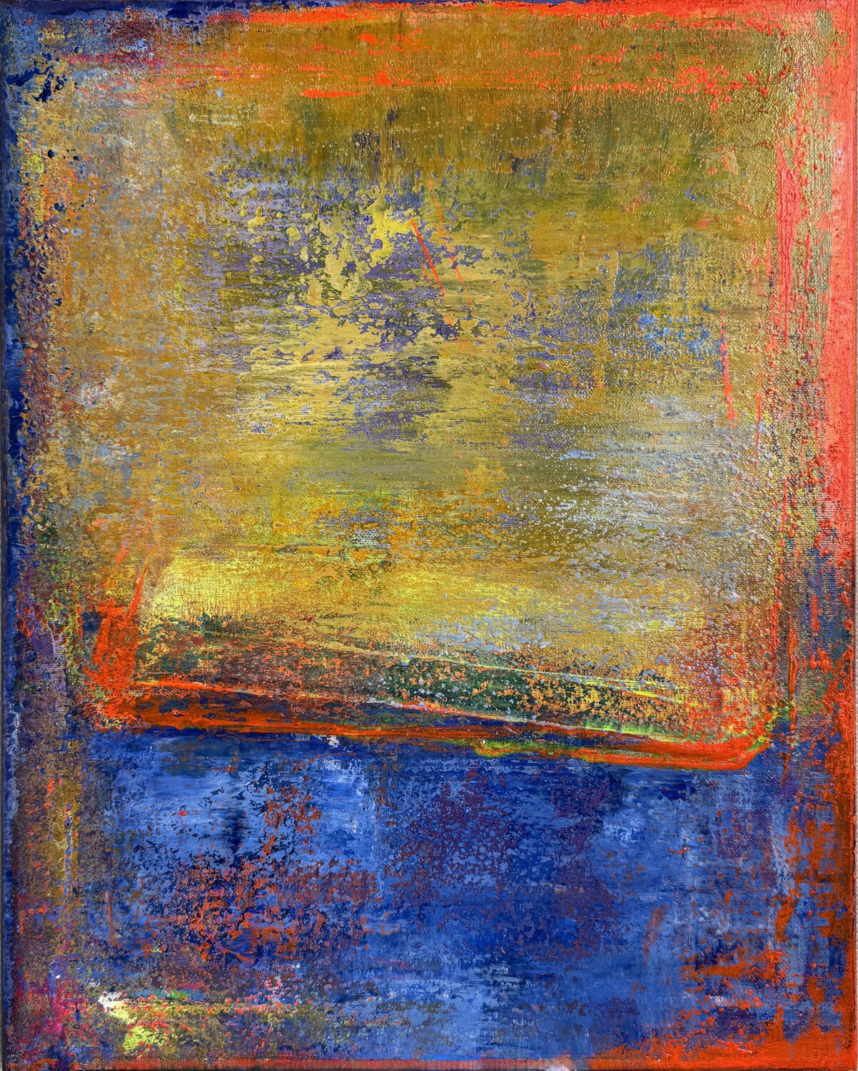 The Unfinished Sky Viki Smoliar Original painting for sale
